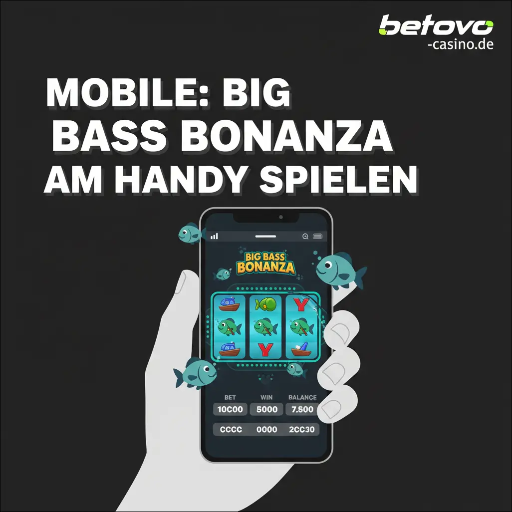 Mobile: Big Bass Bonanza am Handy spielen