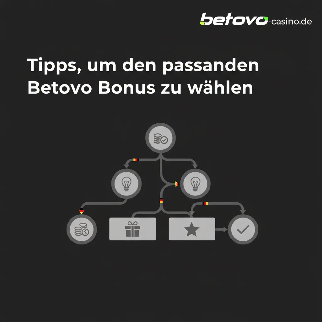 Tipps, um den passenden Betovo Bonus zu wählen