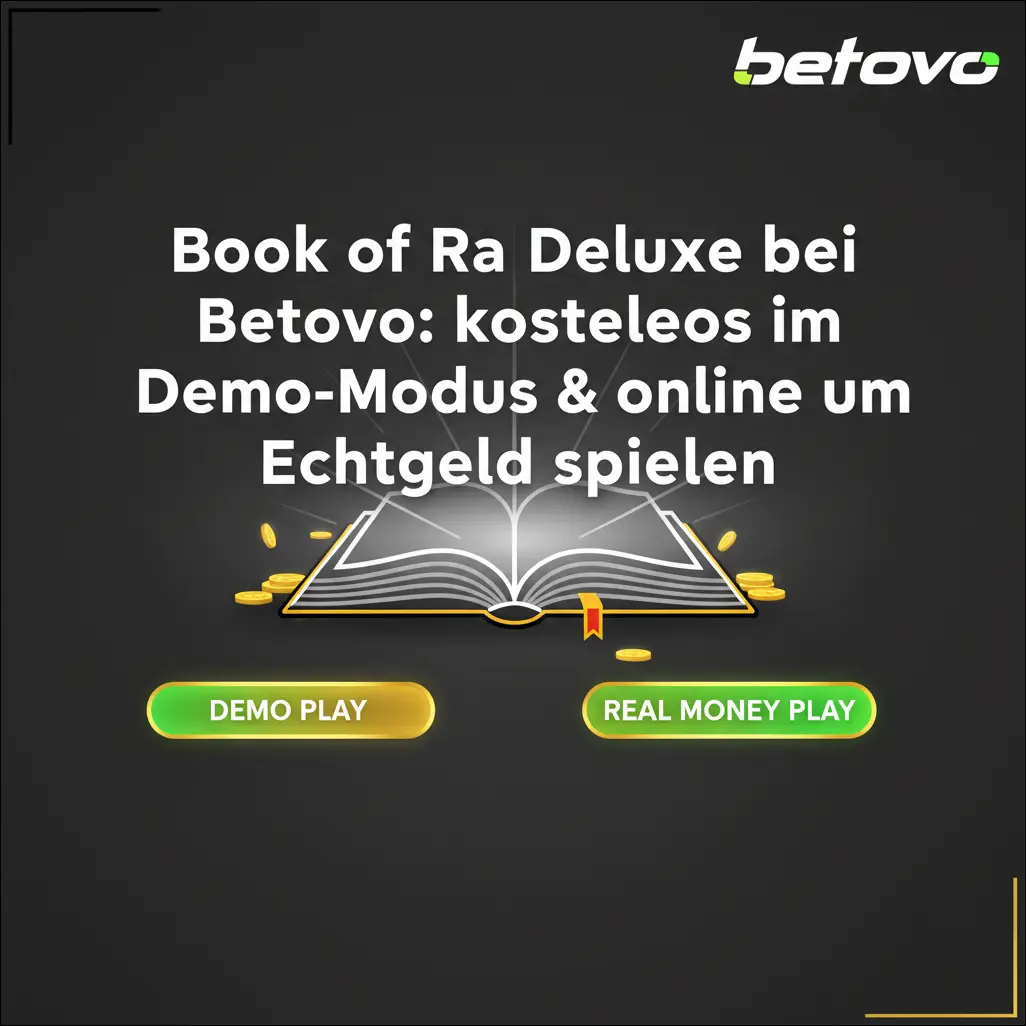 Book of Ra Deluxe bei Betovo: kostenlos im Demo-Modus & online um Echtgeld spielen