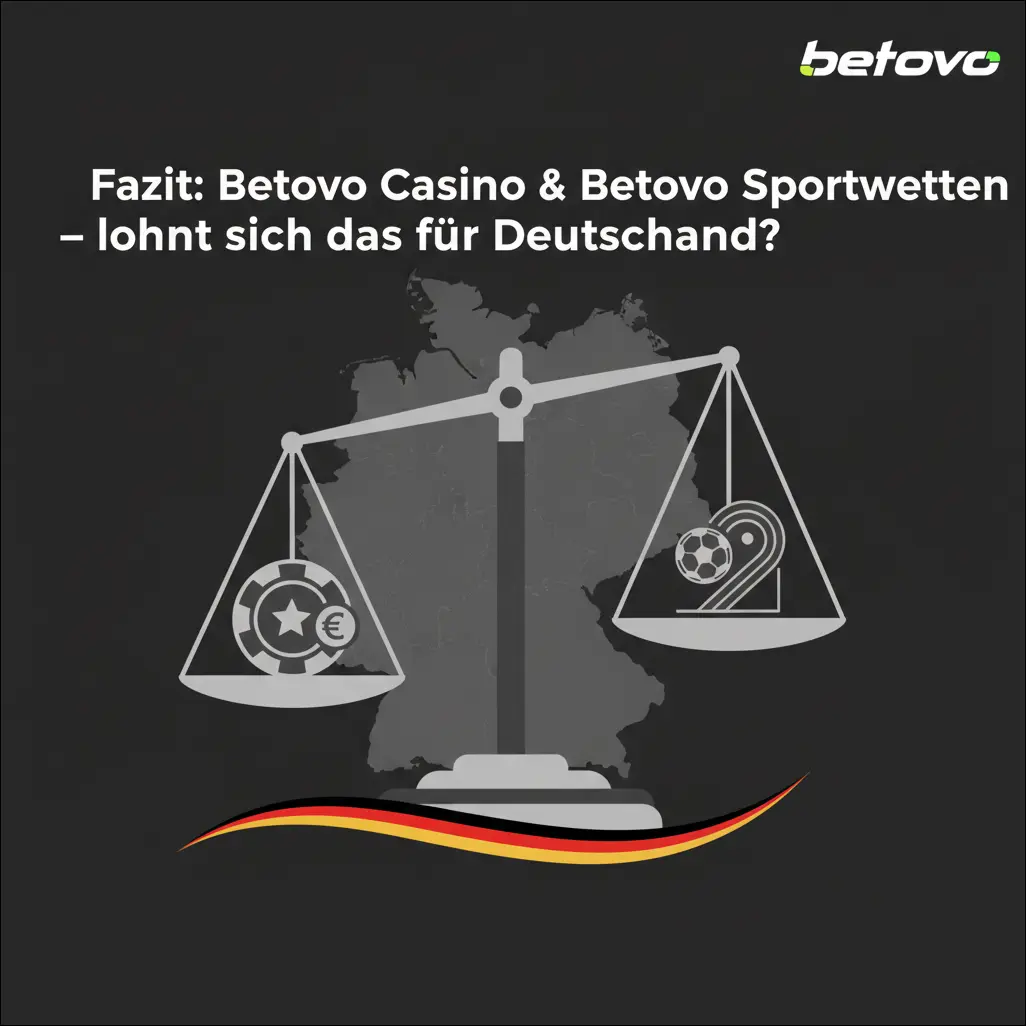 Fazit: Betovo Casino & Betovo Sportwetten – lohnt sich das für Deutschland?