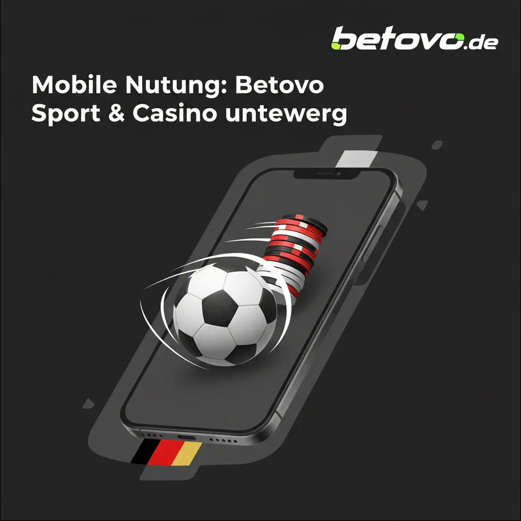 Mobile Nutzung: Betovo Sport & Casino unterwegs