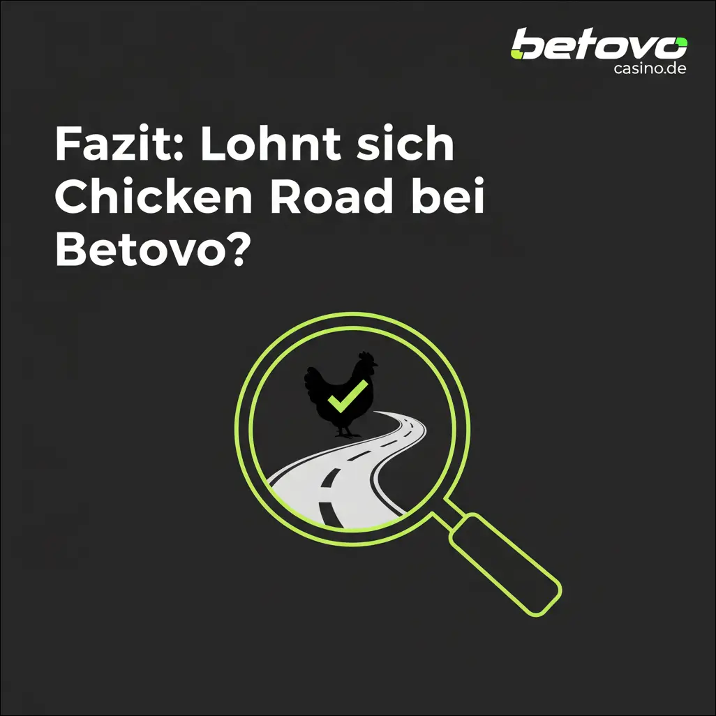 Fazit: Lohnt sich Chicken Road bei Betovo?