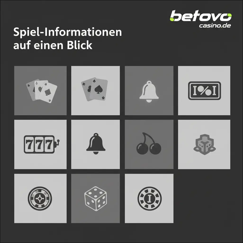 Spiel-Informationen auf einen Blick